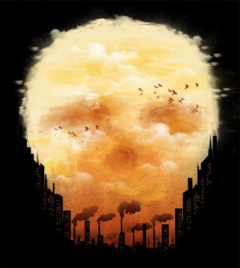 Dan Elijah G Fajardo Air Pollution Poster Environmental Art Pollution