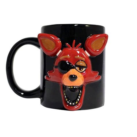 Five Nights At Freddy Foxy Relief Coffee Mug Foxy 3d Ceramic Mug 20