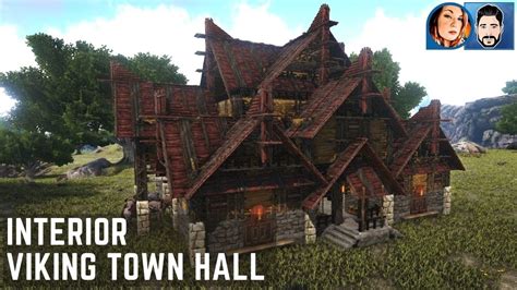 Aaron Longstaff S Viking Town Hall Interior Ark Survival Evolved