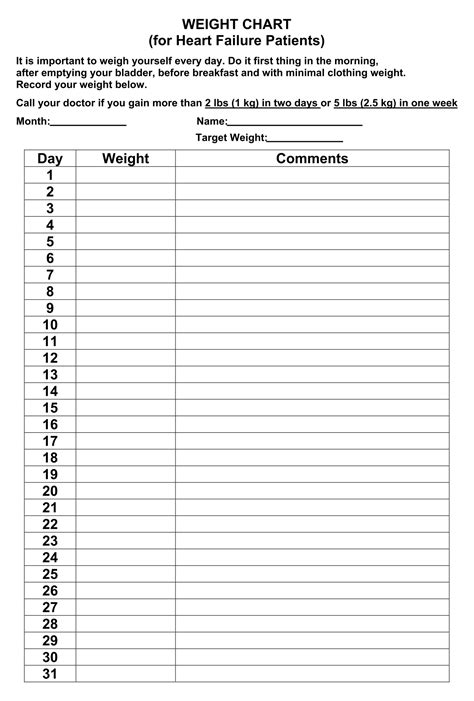 10 best weight loss monthly printable sheets pdf for free at printablee