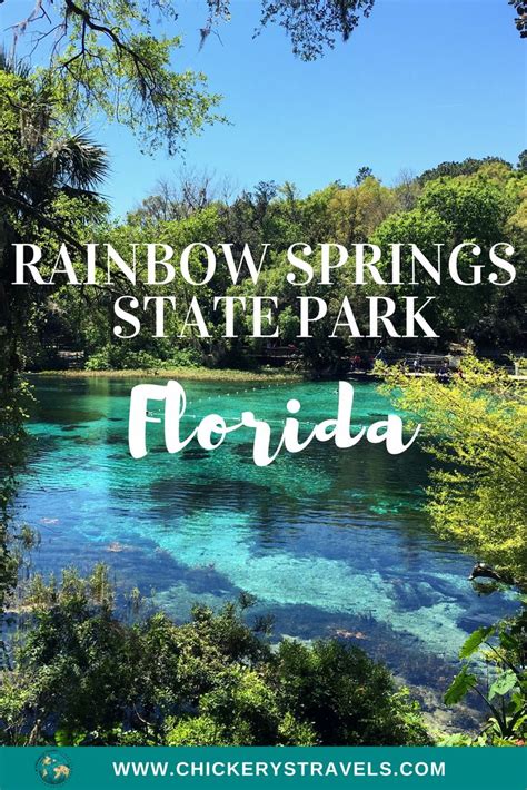 Rainbow Springs State Park Campground Ocala Florida Rainbow