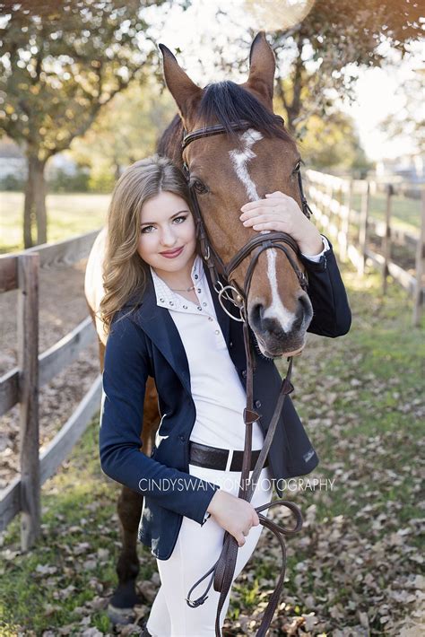 Senior Portraits With A Horse Dallas Tx Equestrian Senior Photos