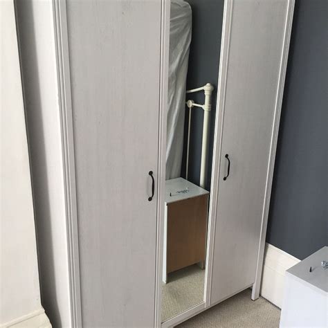 Ikea dombas 3 door wardrobe kids large size bedroom childrens. #ikea Brusali 3 door wardrobe assembly, Brighton & Hove ...
