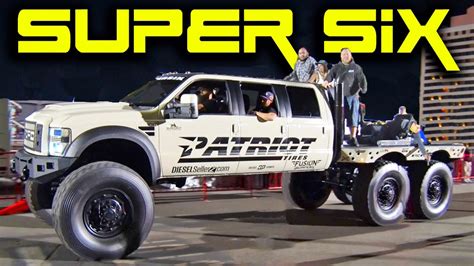 Super Six 6x6x6 Monster Diesel Youtube