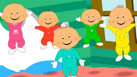 Five Little Babies Nursery Rhymes Video For Kids And Toddles Youtube
