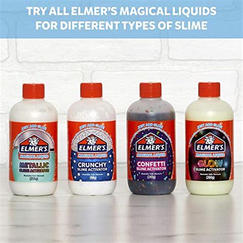 Elmers Metallic Slime Activator Magical Liquid Glue Slime Activator