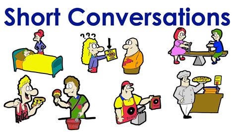 Short Conversations Easy English Conversation Practice Esl