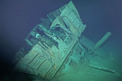 Us Navy Destroyer Sunk In World War Ii Is Found 20000 Feet Under The