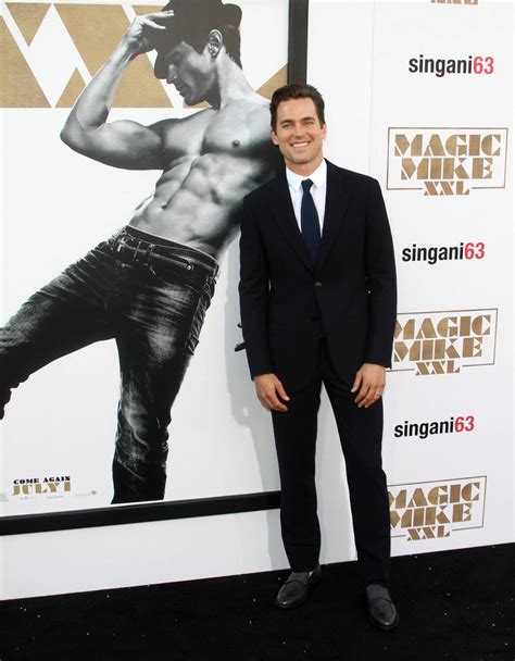 Matt Bomer At Magic Mike Xxl Premiere Celeb Donut