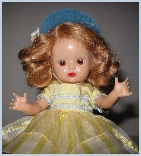 Beautiful 1953 Strung Nancy Ann Muffie Doll Margie Kissable 611