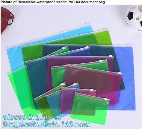Pvc A3 Document Bags File Bagsstationery Within Mesh Pvc Clear