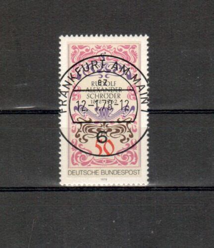 Brd Michel Number 956 Full Stamp Ffm Ebay
