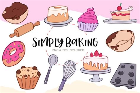 Simply Baking Illustrations