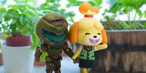 Doom Eternal Cosplay Combines Doomguy With Animal Crossings Isabelle
