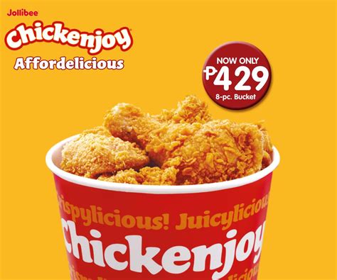 Price Bucket Chicken Jollibee Philippines Menu Bucket Chicken