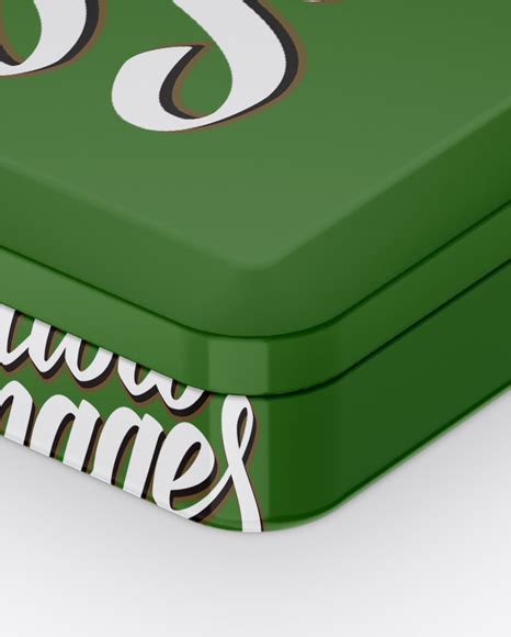 Download Tin Box Mockup - Halfside View (High-Angle Shot) in Box ...