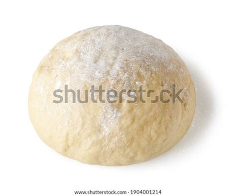 Fresh Yeast Dough Isolated On White Stock Photo 1904001214 Shutterstock