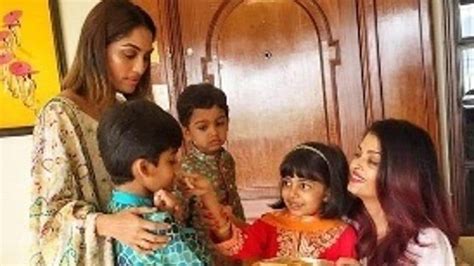 Aishwarya Rai Is A Doting Mom As Aaradhya Celebrates Raksha Bandhan