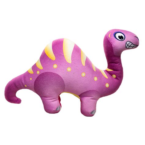Purple Dinosaur Happy Tails