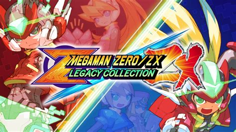 mega man zero zx legacy collection 2020 box cover art mobygames