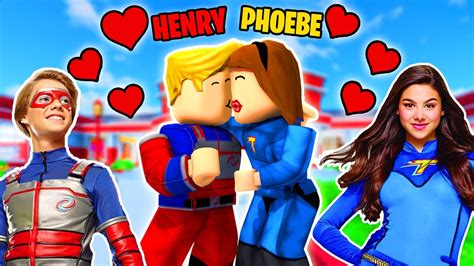 Henry Danger Beijou A Phoebe Thunderman No Roblox Youtube