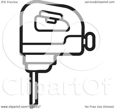 137.6m views • 273 videos. Clipart of a Black and White Hand Drill - Royalty Free ...