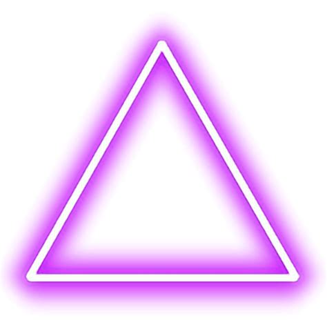 Triangle Glow Effet Lumineux Photo Pngs Png Mart