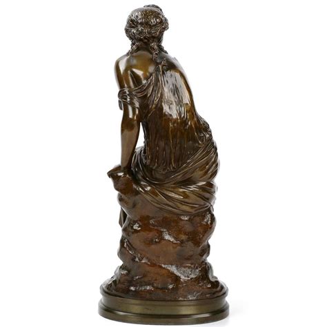 Etienne Henri Dumaige Antique French Bronze Sculpture Of Psyche At 1stdibs
