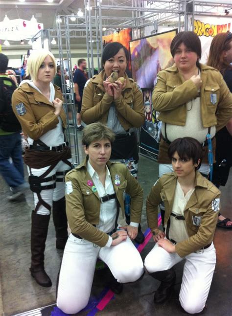 Attack On Titan Cosplay Group By Carboncannibal On Deviantart