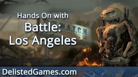 Battle Los Angeles On Xbox 360 Delisted Games Hands On Youtube