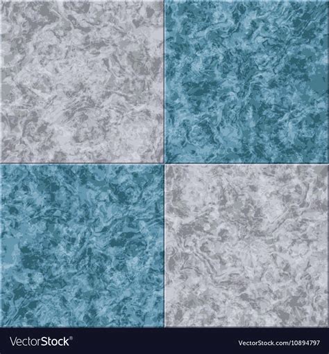 Abstract Blue Gray Marble Seamless Texture Tiled Vector Image