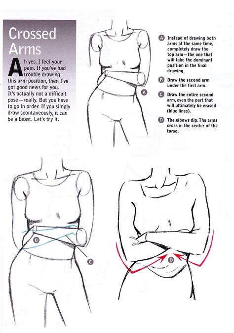 Drawing Tip Crossed Arms By Christopher Hart On Deviantart