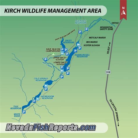 Kirch Wildlife Management Area Fish Reports And Map