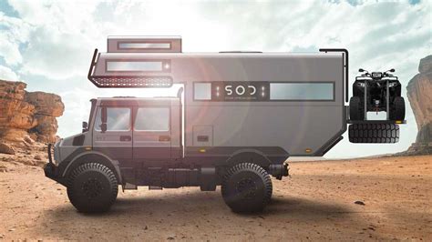 Million Dollar Unimog Off Road Rv Comes With A Hanging Chandelier