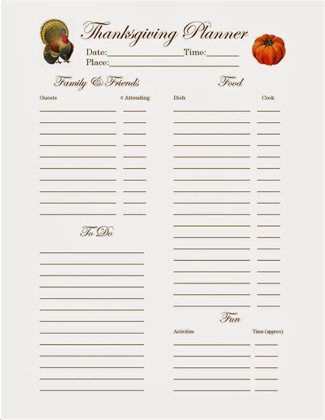 10 Thanksgiving Potluck Sign Up Sheets To Keep It Smooth Kitty Baby Love