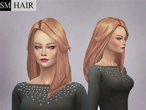 Simmaniacos Hair Medwavyswepsoft Edit Mesh And New 8 Textures ~ Sims