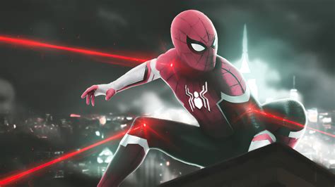 Spider Man Red Suit 4k 2020 Wallpaperhd Superheroes Wallpapers4k