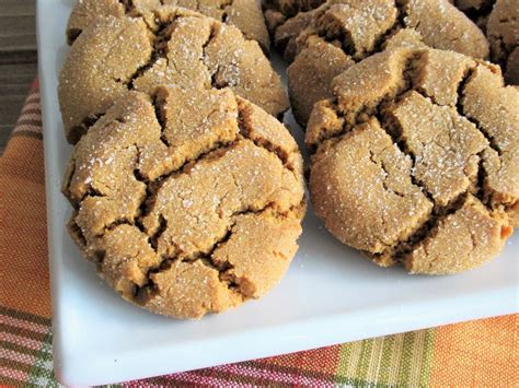Ginger Molasses Crinkle Cookies 2 Dozen Etsy