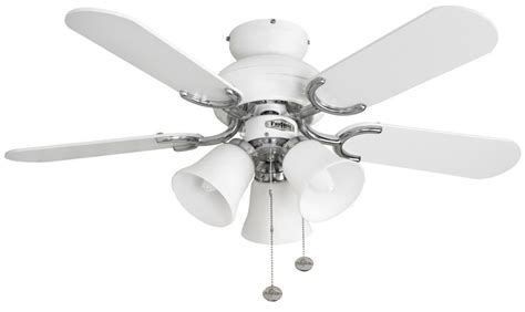 Most ceiling fans have an electrical switch that allows one to reverse the direction of rotation of the blades. Fantasia Capri Combi 36″ Ceiling Fan Light White ...