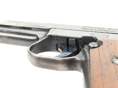 Lot Rare Early Mauser Model 1914 765mm 32 Acp Pocket Pistol