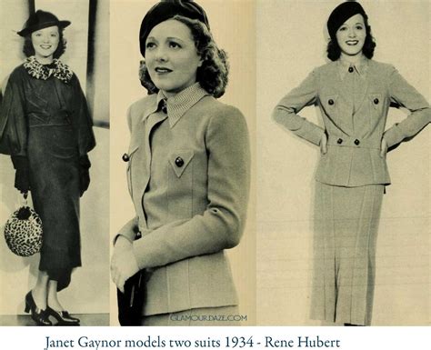 Timeless Autumn And Winter Fashion From Hollywood 1934