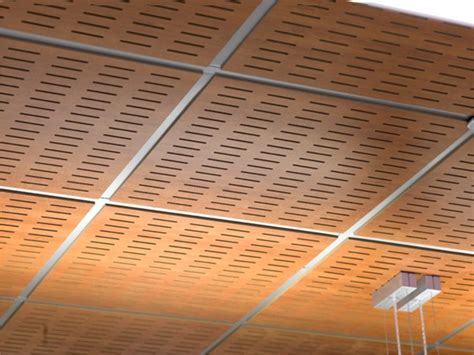 But living with drop ceilings doesn't have to feel like a downer, especially if. Acoustic MDF ceiling tiles WOOD SHADE LAY-IN 24 by ITP