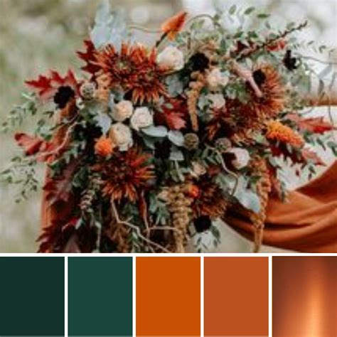 The Best Burnt Orange Wedding Color Schemes For A Rich Romantic Feel
