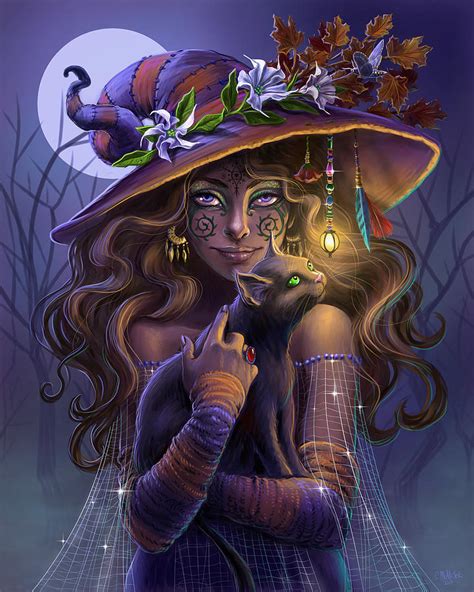 Witchy Woman Painting By Cristina Mcallister Fine Art America