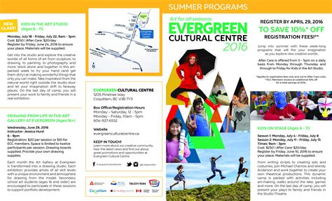 Summer Public Programs Double Gate Brochure 2016 Back Evergreen
