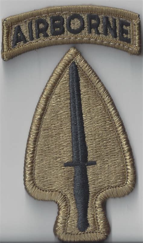 Socom Airborne Patches With Velcro