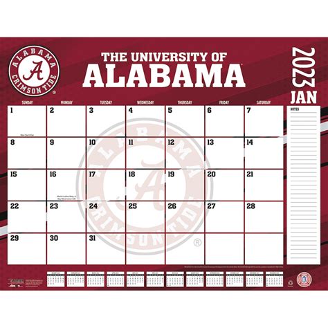 University Of Alabama Calendar