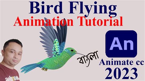 How To Make A Bird Flying Animation In Adobe Animate Cc 2023 Bird
