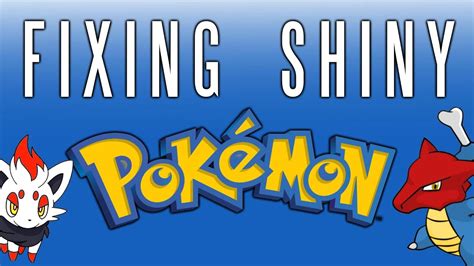 Fixing Shiny Pokemon Holy Karp Youtube