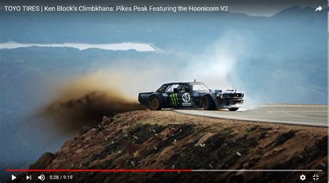 Vídeo Ken Block Evolución De Gymkana En Pikes Peak En Mustang Loco